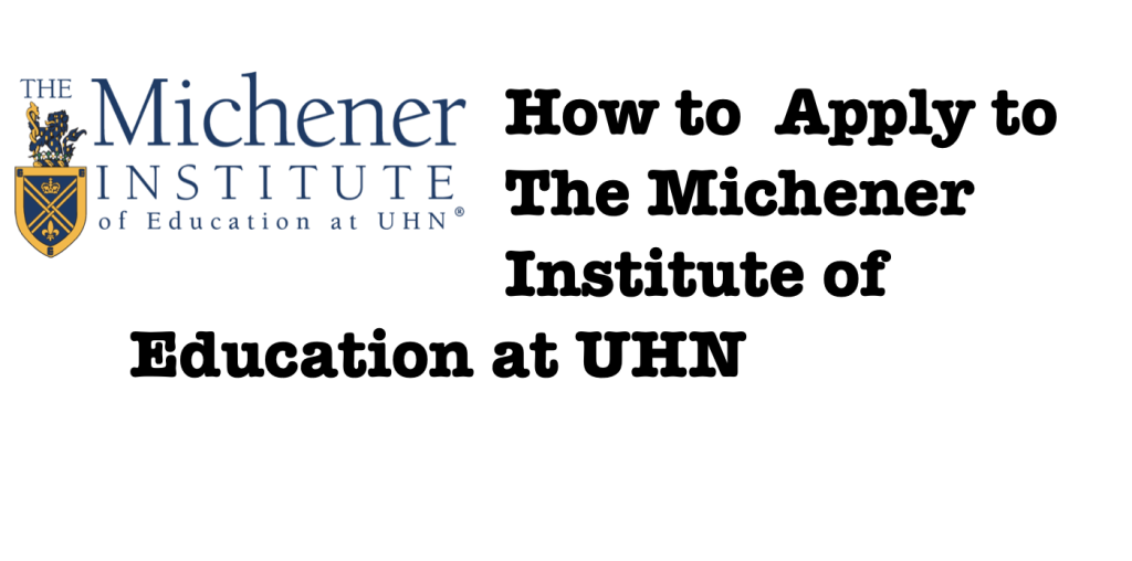 apply Michener Institute