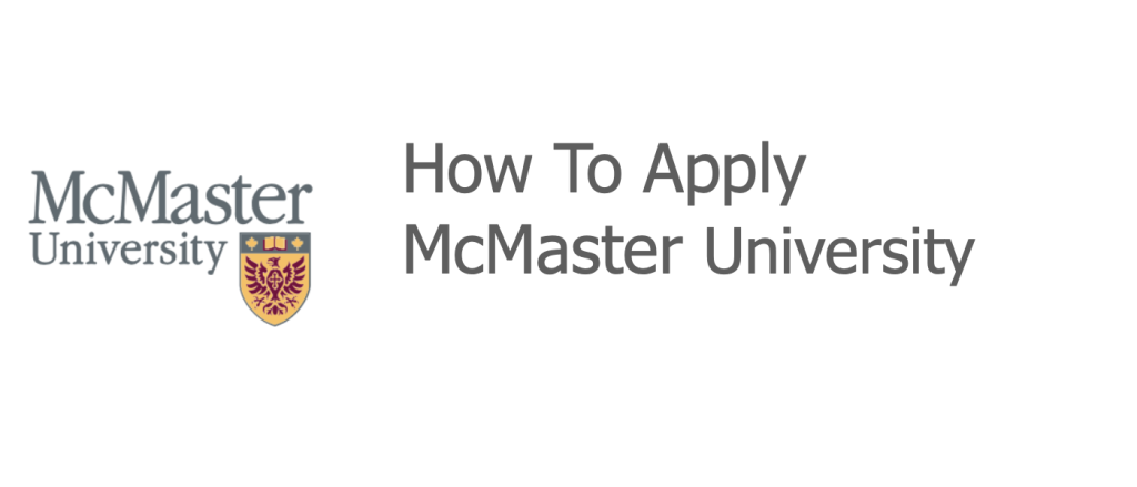 apply McMaster University